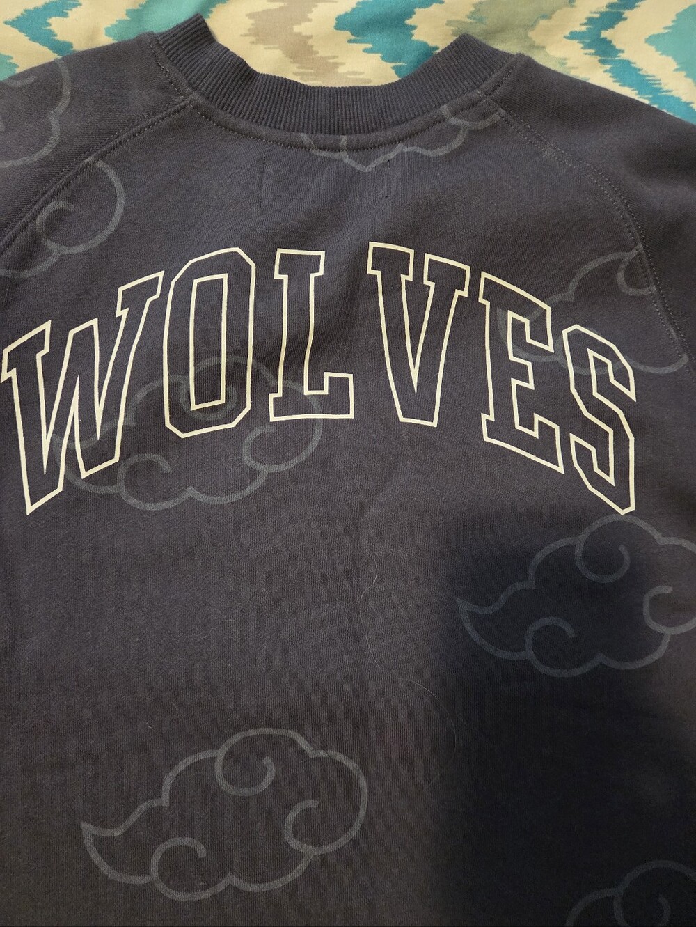 Darc Sport Navy Crewneck Sweatshirt with White Logo Tag - Picture 6 of 7